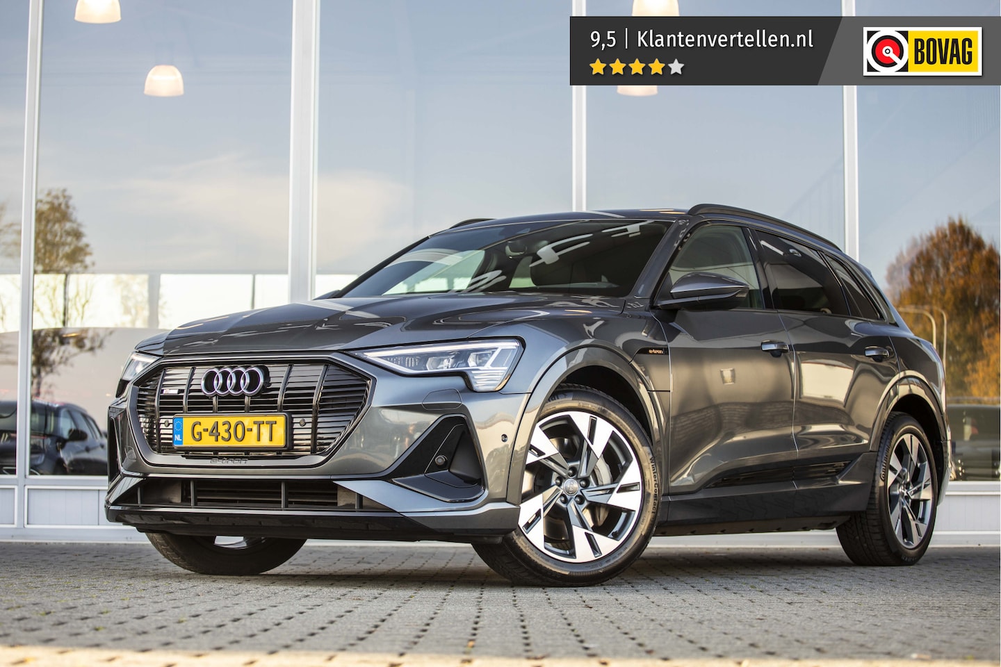 Audi e-tron - e-tron 50 quattro S-Line edition Black 71 kWh | Pano | Memory | NL Auto - AutoWereld.nl