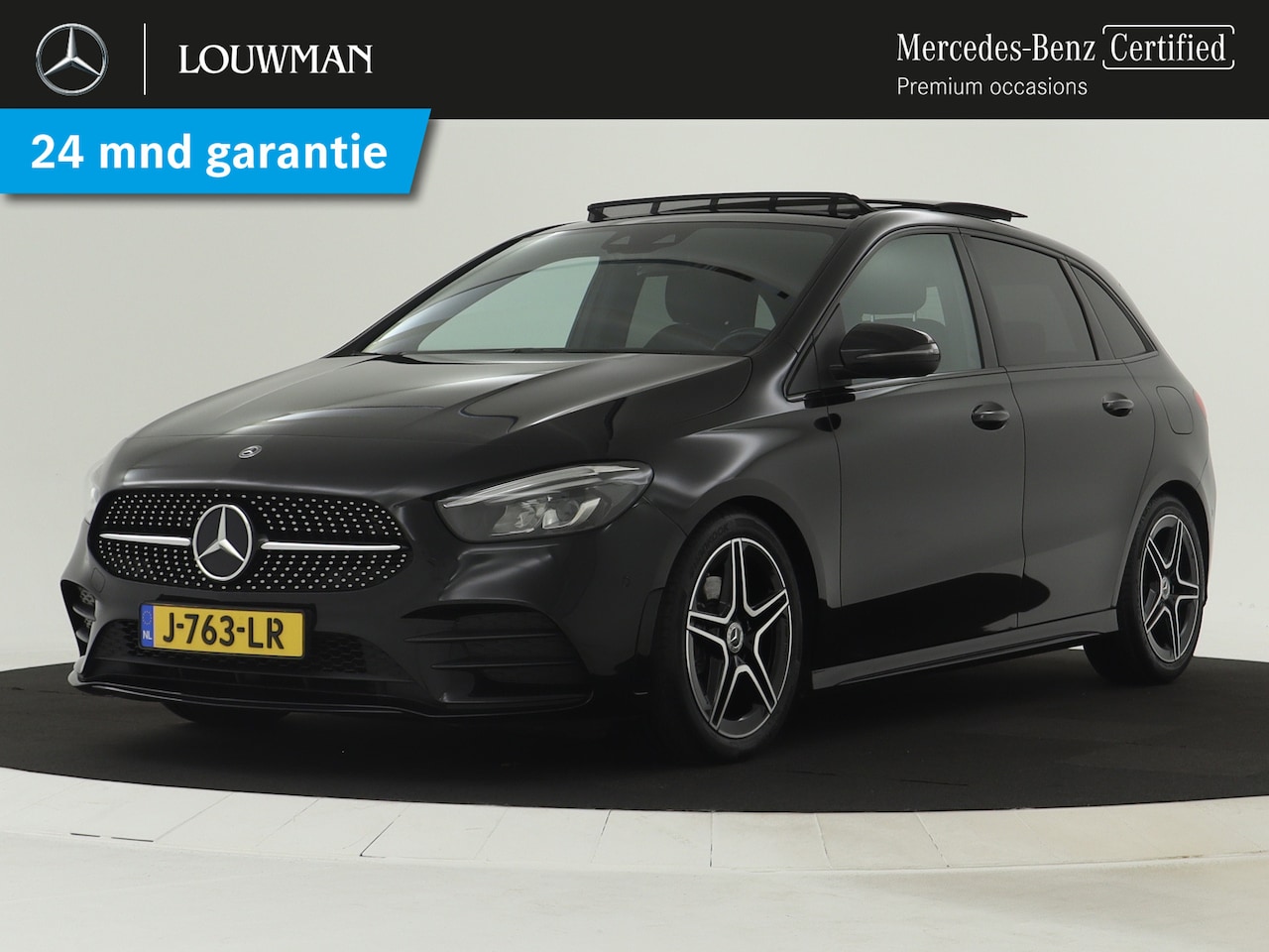 Mercedes-Benz B-klasse - 180 AMG Nightpakket | Panoramadak | Car Play | Augmented Reality | Stoelverwarming | Parke - AutoWereld.nl