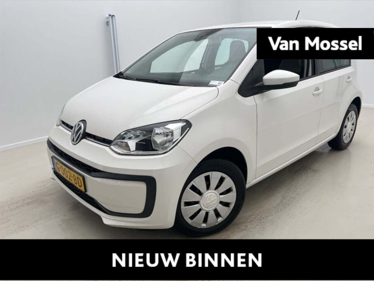 Volkswagen Up! - 1.0 BMT move up! 60 PK | Airco | Bluetooth | DAB+ | Telefoonhouder | Elektrische ramen | L - AutoWereld.nl