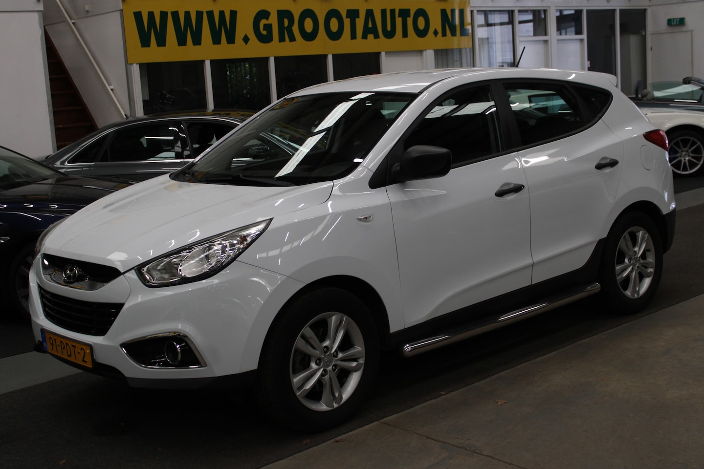 Hyundai ix35 - 2.0i Active Airco, Cruise Control, Leder, Trekhaak, Stuurbekrachtiging - AutoWereld.nl