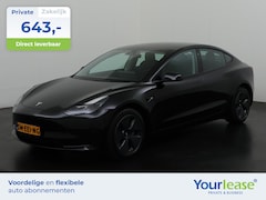 Tesla Model 3 - Standard RWD Plus 60 kWh | All-in 643, - Private Lease | Zondag Open