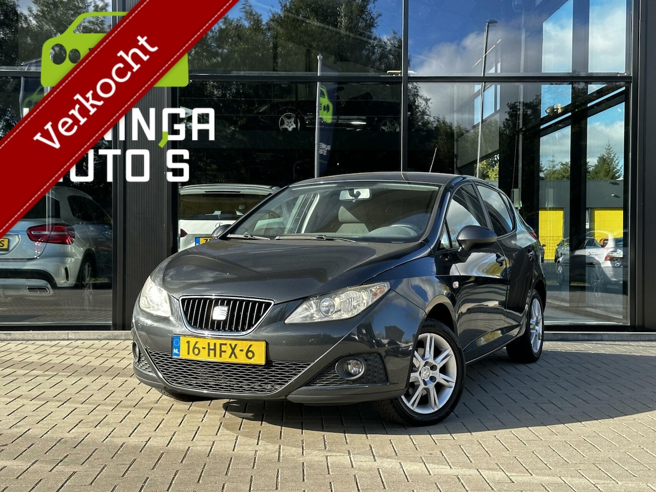 Seat Ibiza - 1.4 Stylance | FR | Airco | Cruise | Trekhaak - AutoWereld.nl