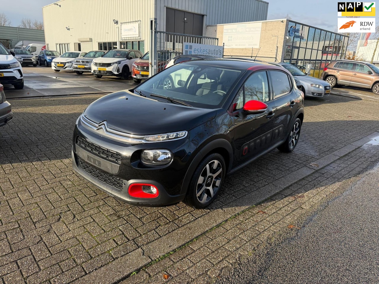 Citroën C3 - 1.2 PureTech S&S Feel 1.2 PureTech S&S Feel, Panodak, Navi, 12 mnd Garantie - AutoWereld.nl