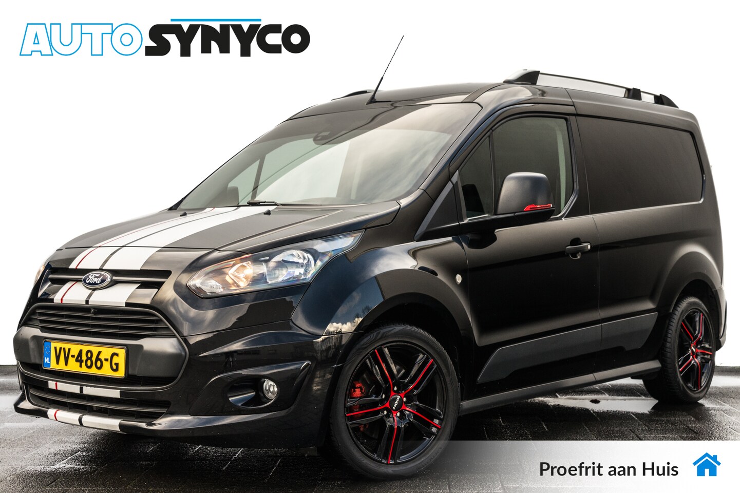 Ford Transit Connect - 1.6 TDCi L1 3 Zits I Schuifdeur I Airco I 17 inch. I Camera I Trekhaak - AutoWereld.nl