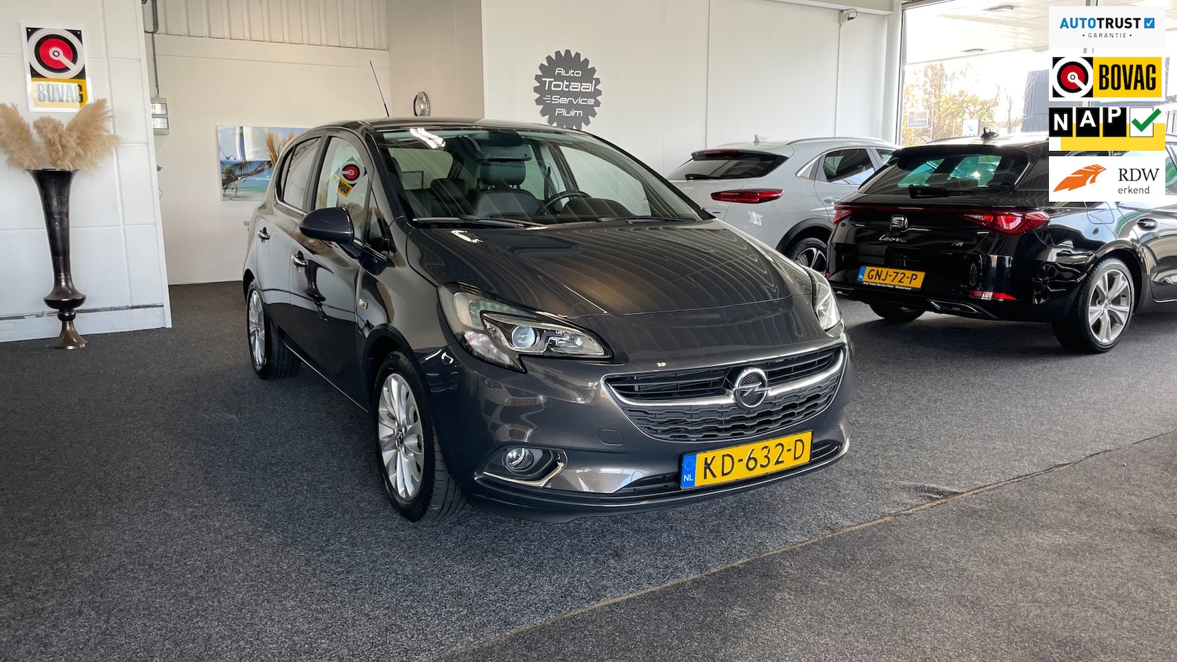 Opel Corsa - 1.4 Innovation 1.4 Innovation, Automaat, Cruise, Climate, Leder, Trekhaak, Led. - AutoWereld.nl