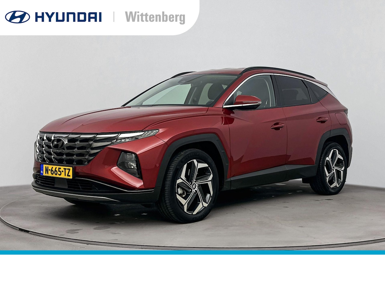 Hyundai Tucson - 1.6 T-GDI HEV Premium | electrische stoelverstelling | stoelverkoeling | navigatie | - AutoWereld.nl