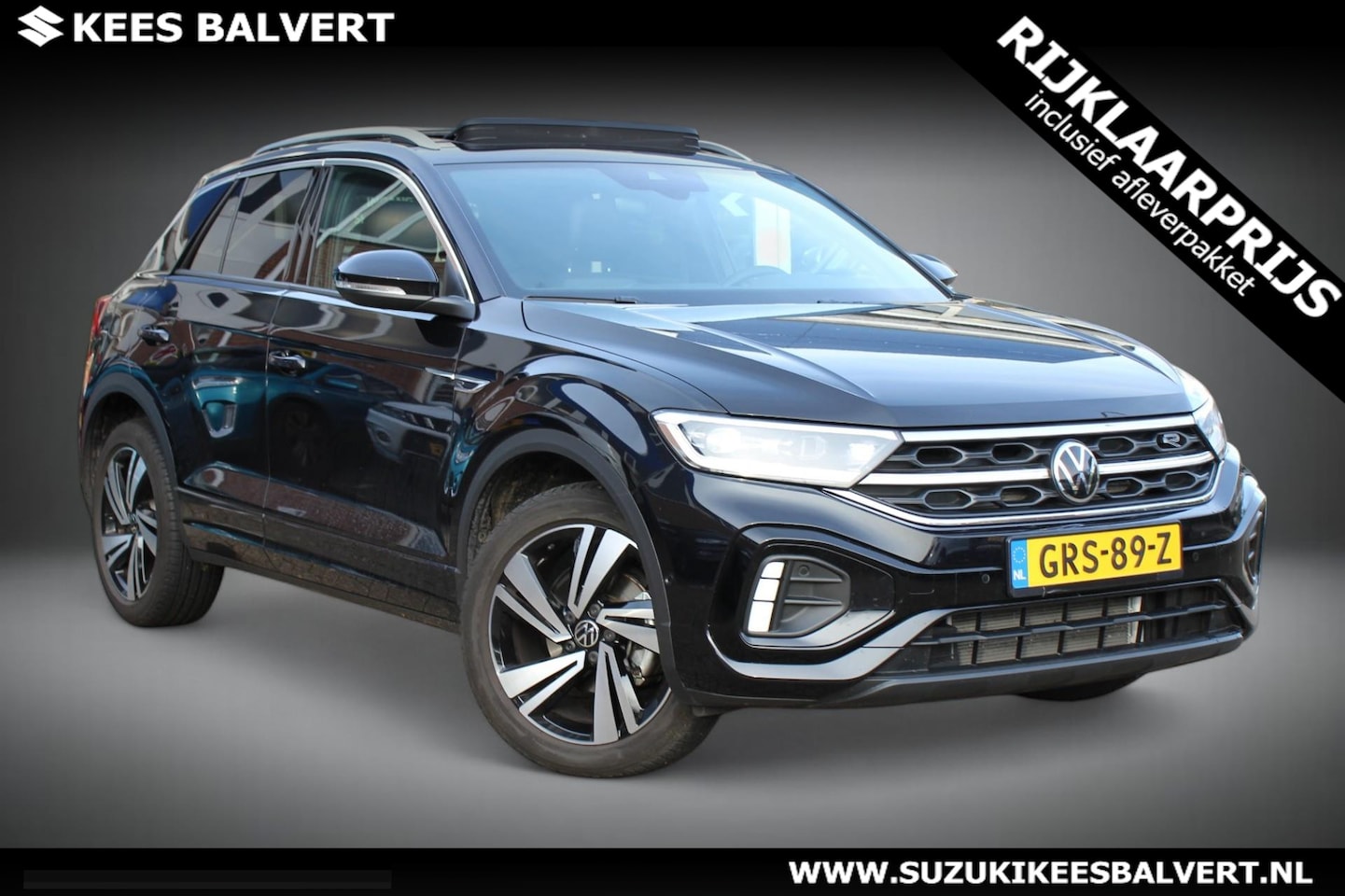 Volkswagen T-Roc - 1.5 TSI 150PK R-Line OPENDAK/NAVI/CAMERA/IQLED - AutoWereld.nl