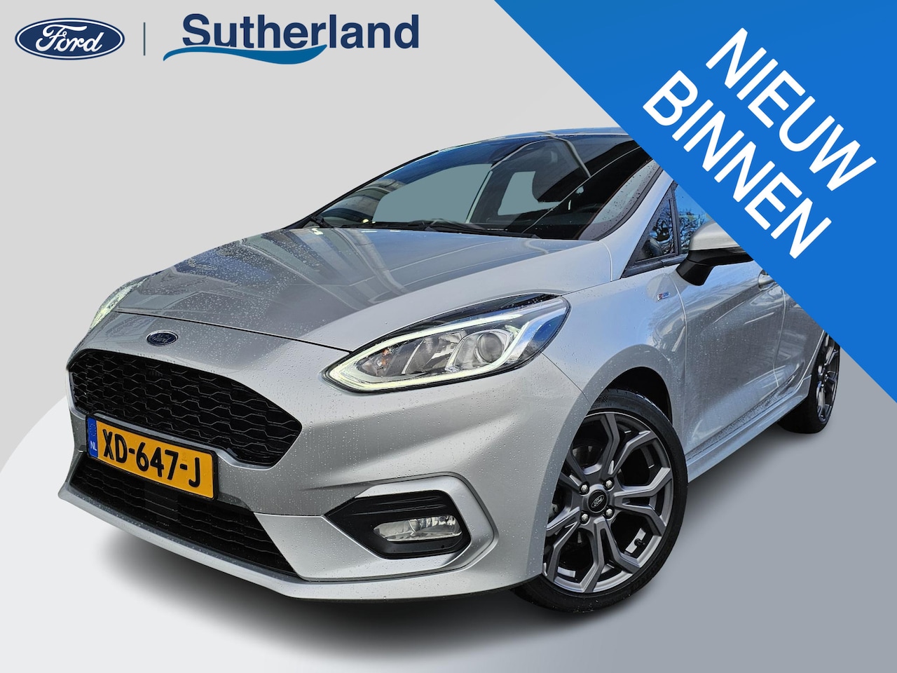 Ford Fiesta - 1.0 EcoBoost ST-Line 1ste eigenaar | Trekhaak | Navigatie | Winterpack | Camera | 17'' vel - AutoWereld.nl