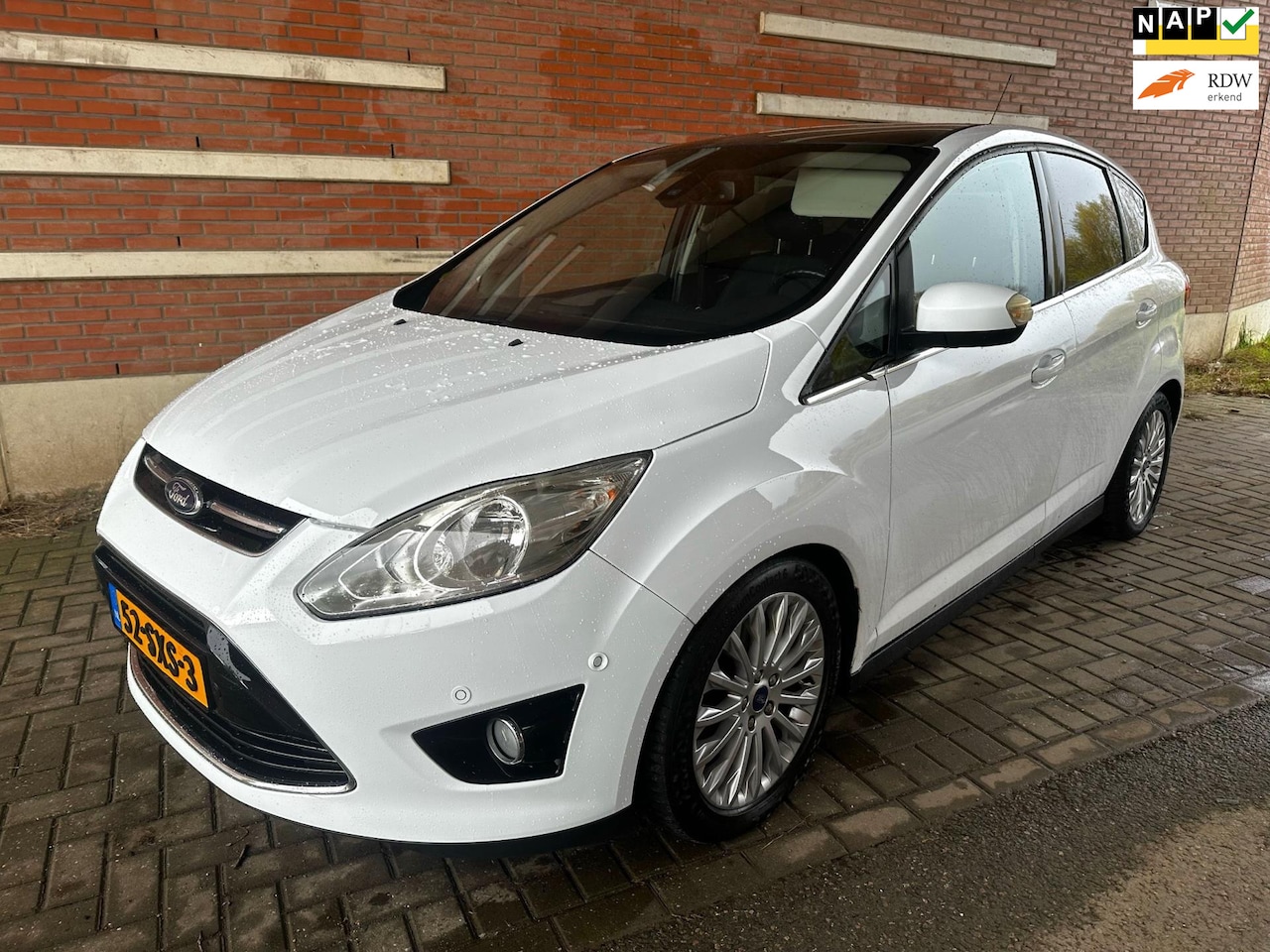 Ford C-Max - 1.6 EcoBoost Titanium 1.6 EcoBoost Titanium, Pano.dak, Clima, trekhaak. - AutoWereld.nl