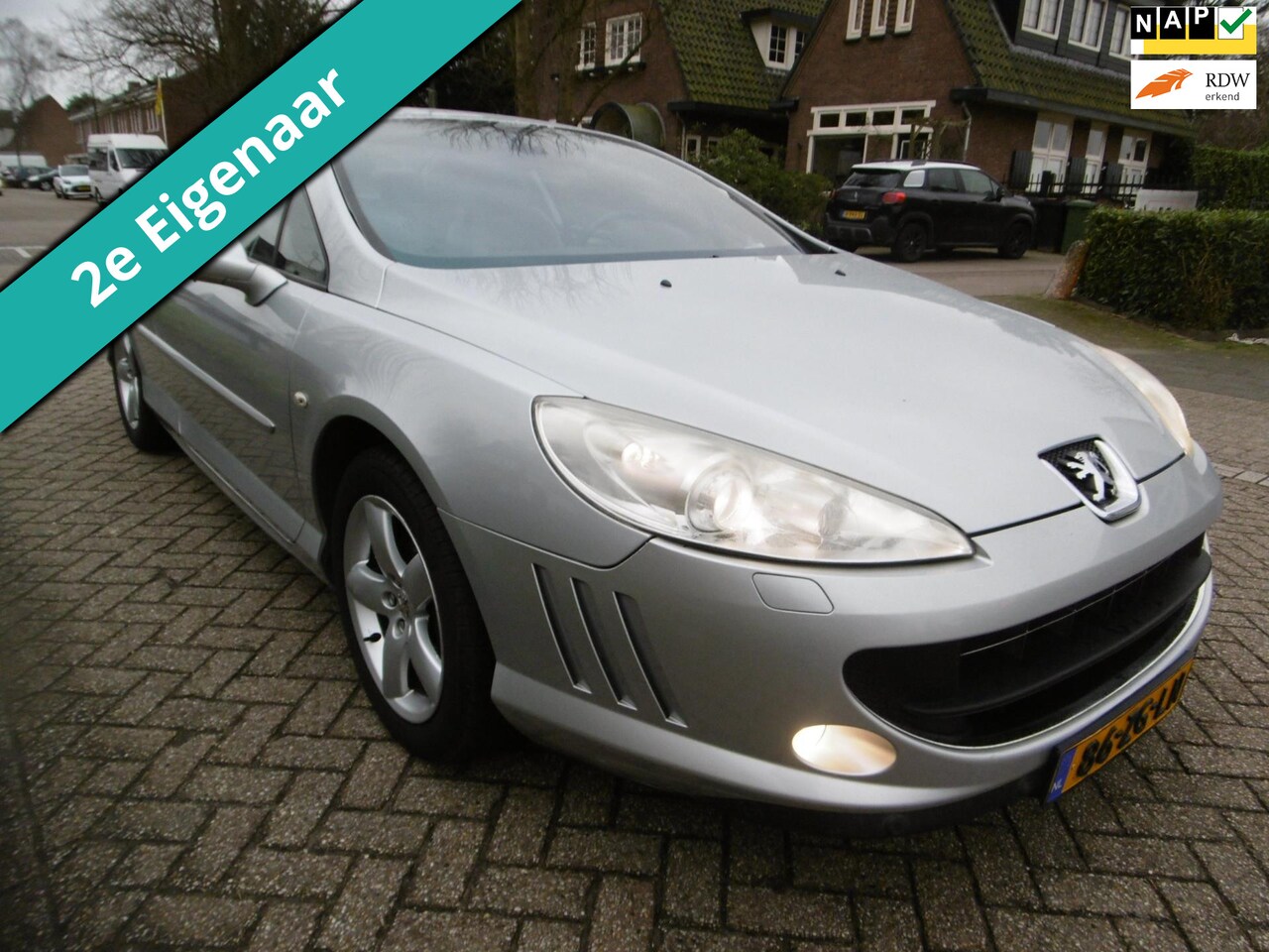 Peugeot 407 Coupé - 2.2-16V 163pk Pack Leder Clima Xenon Onderhoudshistorie - AutoWereld.nl