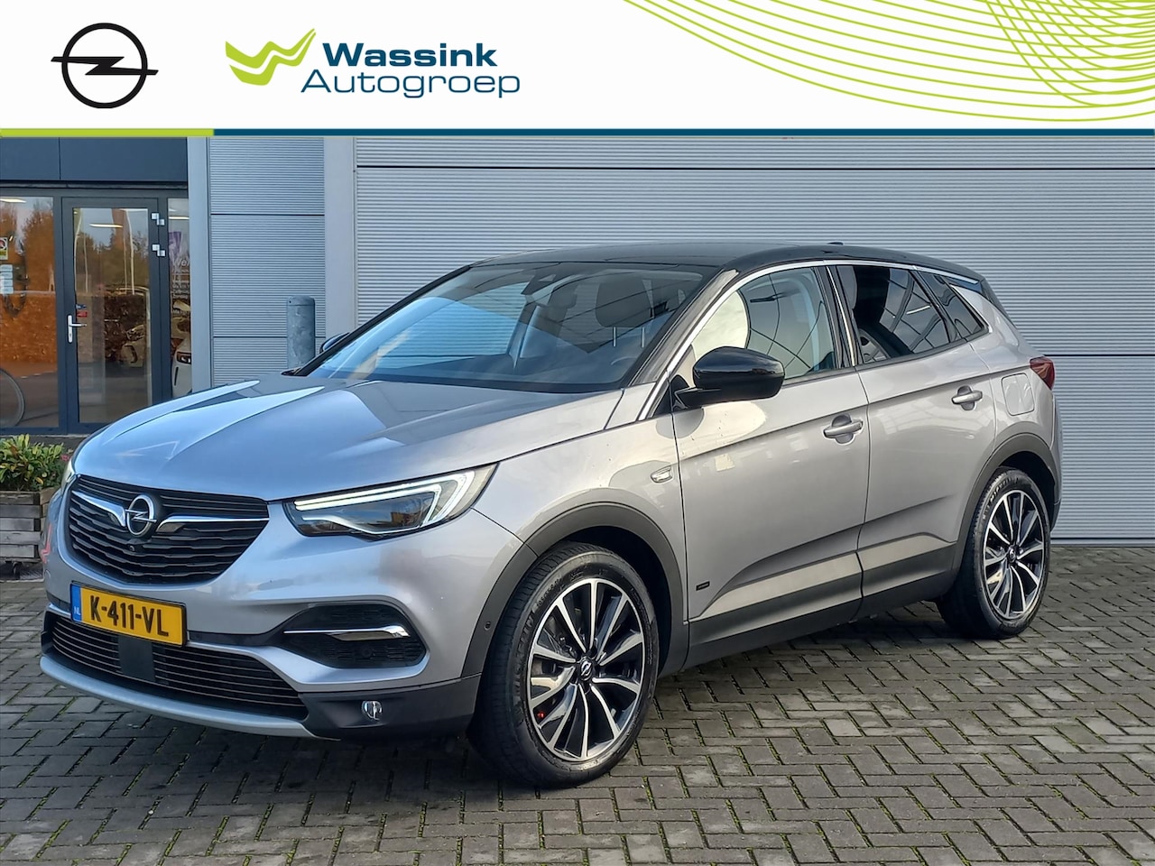 Opel Grandland X - 1.6T Hybride 225pk Automaat Business Elegance | 19" Lm velgen | Leer met verwarming en koe - AutoWereld.nl