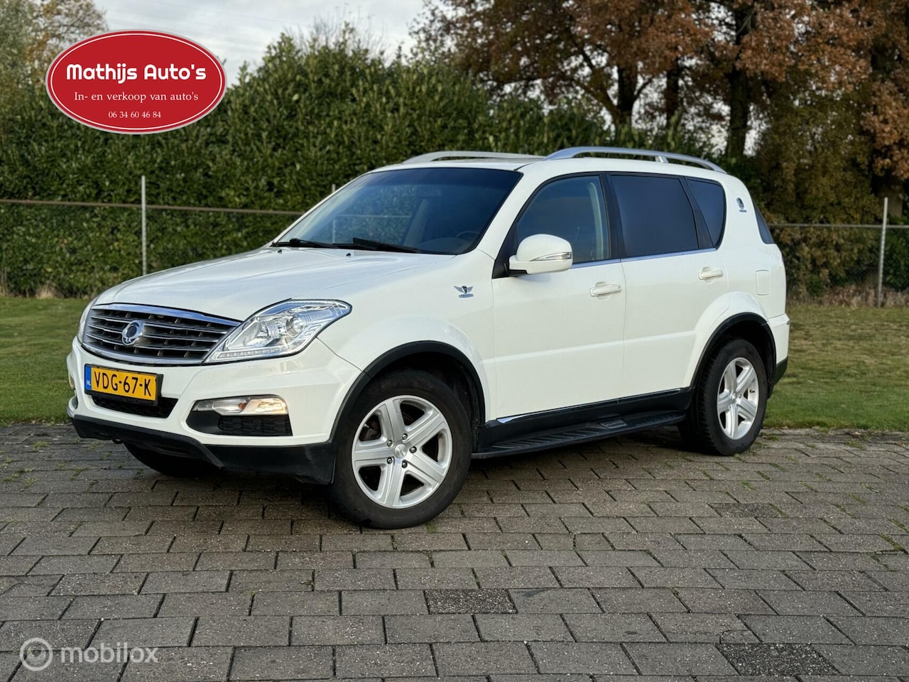 SsangYong Rexton - RX 200 e-XDI Crystal Grijs kenteken! Automaat! Marge! Nette staat! - AutoWereld.nl