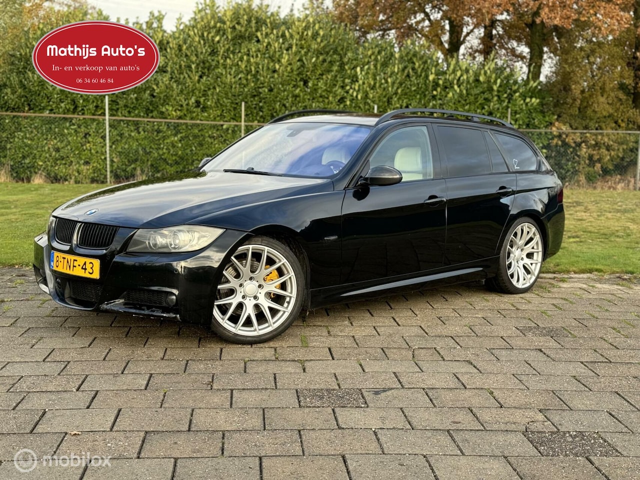 BMW 3-serie Touring - 325d High Executive M-pakket! Navi clima Pano! - AutoWereld.nl