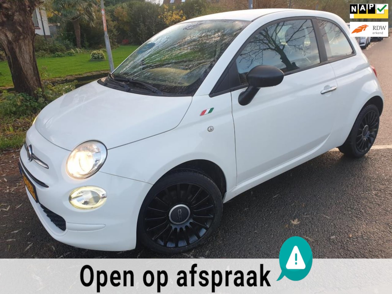 Fiat 500 - 0.9 TwinAir Turbo Popstar/Cruise Control/Airco/APK 2026 - AutoWereld.nl