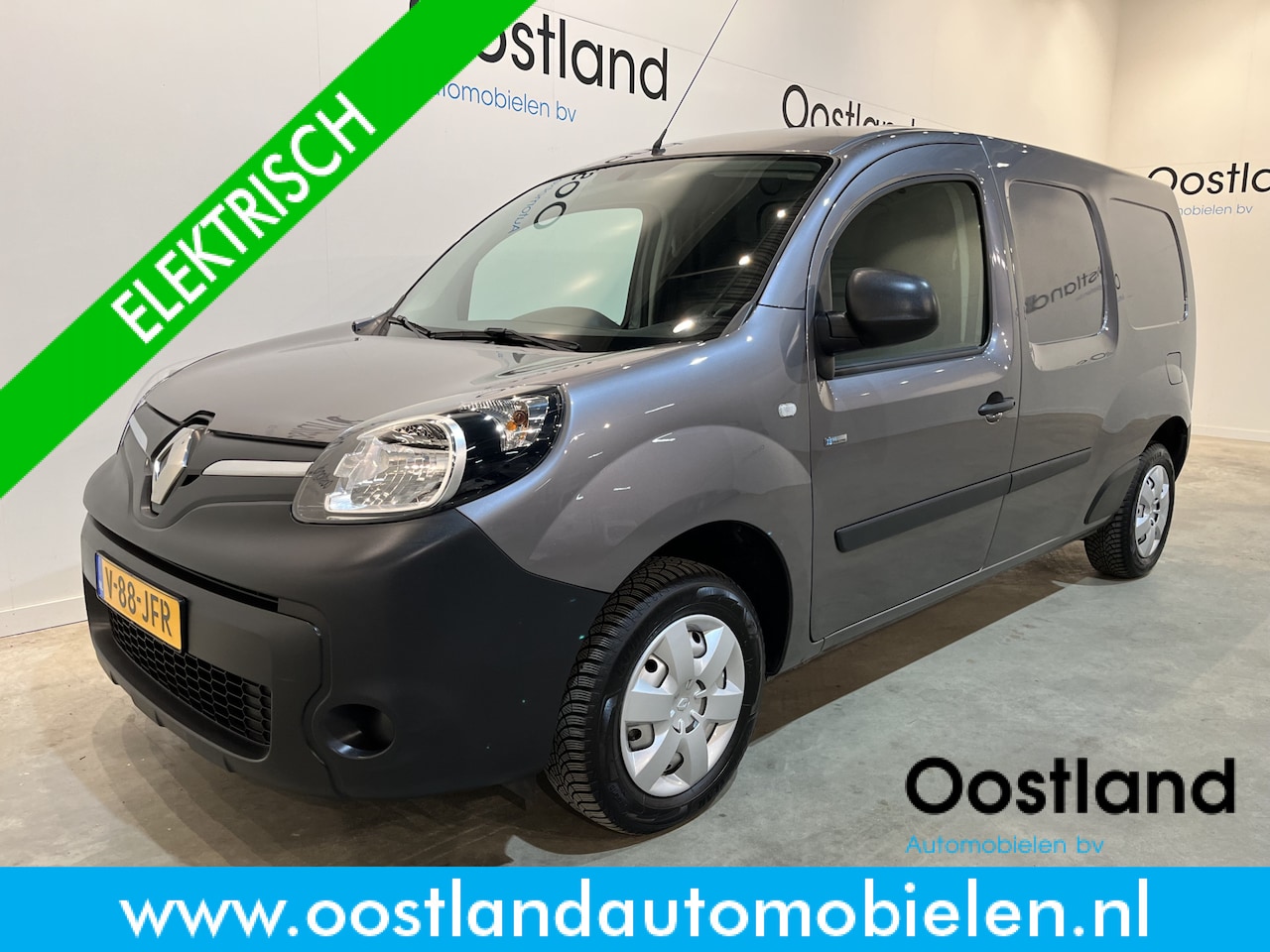 Renault Kangoo - Z.E. Maxi Incl. Accu 33 KWH Automaat / 100% Elektrisch / Airco / PDC / 32.900 KM !! - AutoWereld.nl