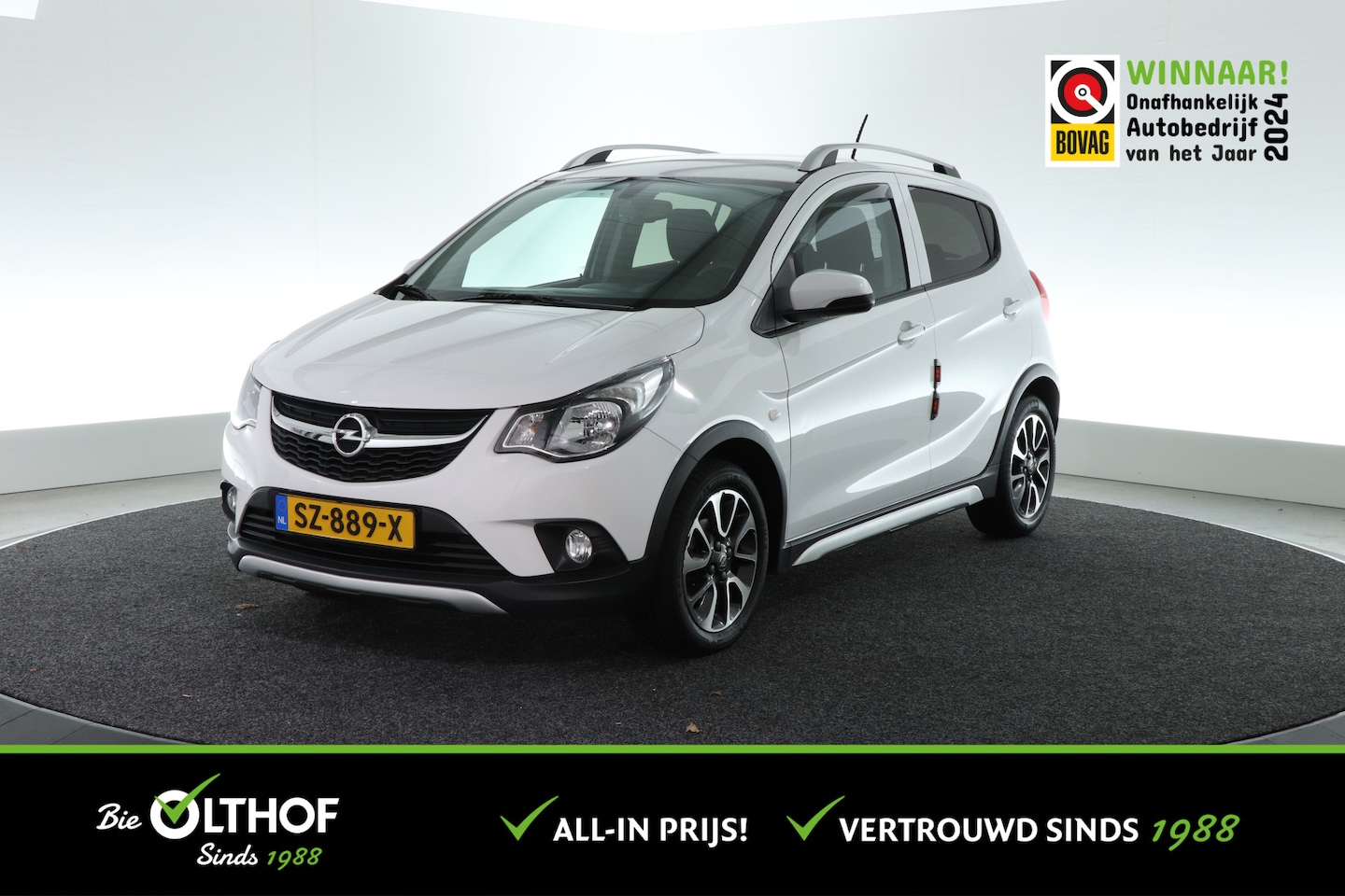 Opel Karl - 1.0 Rocks Online Edition / AUTOMAAT / CRUISE / AIRCO / NAVI / PDC / - AutoWereld.nl