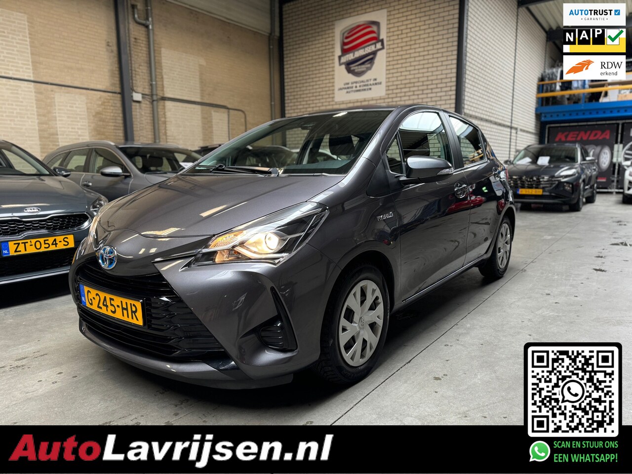 Toyota Yaris - 1.5 Hybrid ACTIVE 52DKM ANDROID CAMERA CRUISE ECC NL AUTO NAP!! - AutoWereld.nl