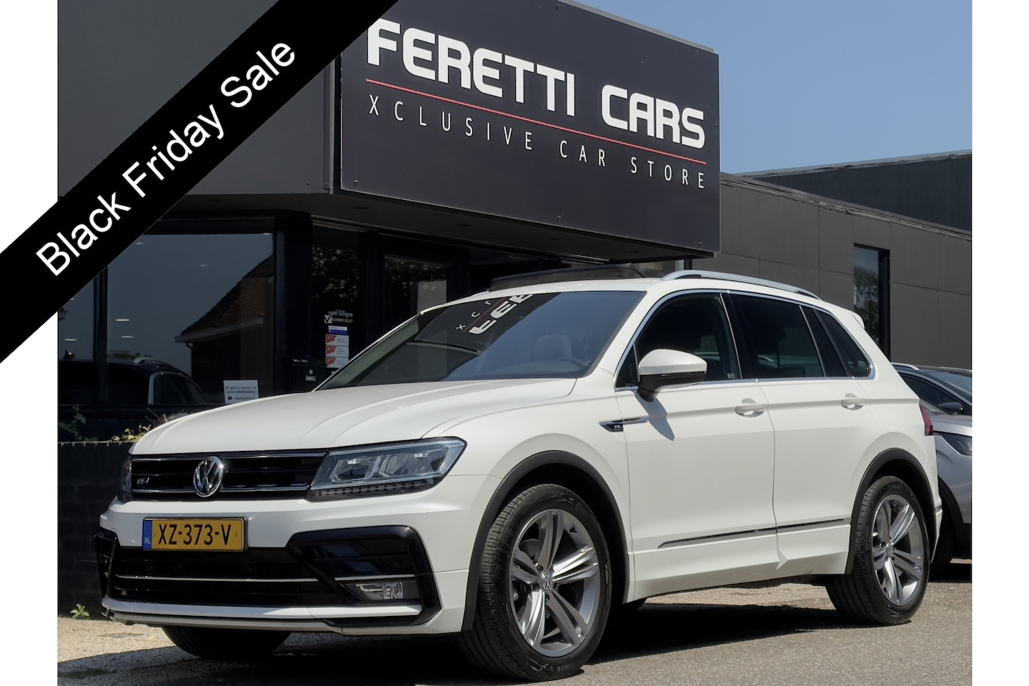 Volkswagen Tiguan - 1.5 TSI ACT AUT7 R-LINE. PANODAK NAVI AIRCO VIRTUAL-DASH LED LMV PDC - AutoWereld.nl