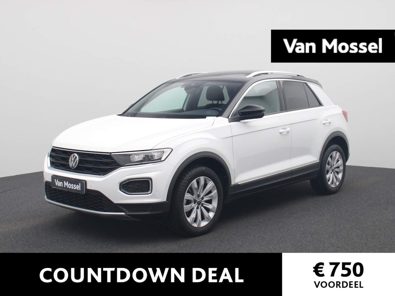 Volkswagen T-Roc - 1.5 TSI Sport 150 PK | Automaat | Panorama dak | Stoelverwarming | App Connect | Navigatie - AutoWereld.nl