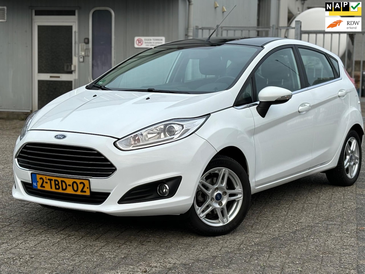 Ford Fiesta - 1.0 Titanium 1.0 Titanium, Nap, Nwe Apk, Airco, Navi, Elek pkt - AutoWereld.nl