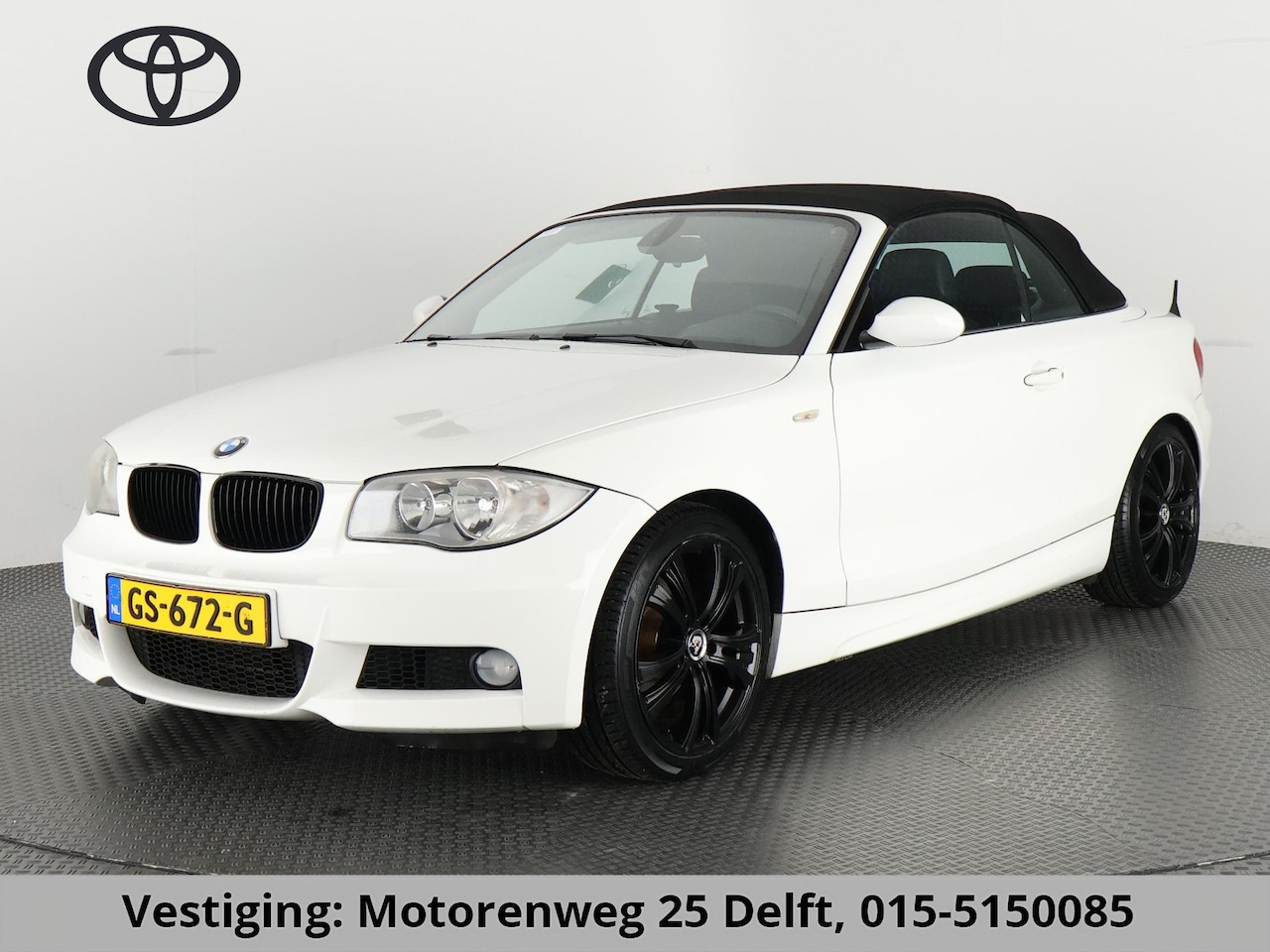 BMW 1-serie Cabrio - 118i High Executive . AIRCO . LEDER . LICHTMETALEN VELGEN . - AutoWereld.nl