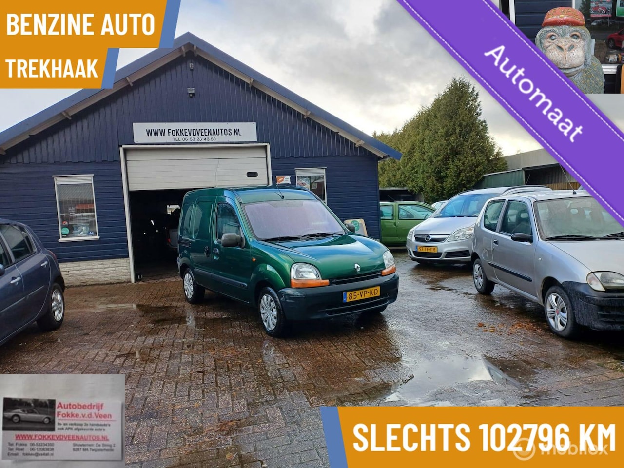 Renault Kangoo Express - 1.4 RN .Garantie, alle inruil mog - AutoWereld.nl