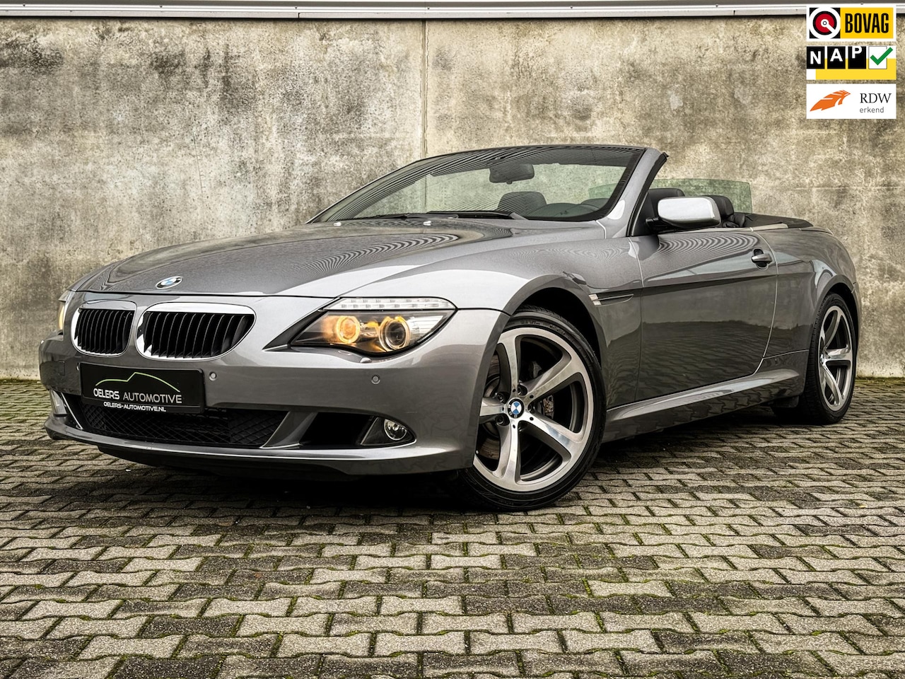 BMW 6-serie Cabrio - 630i High Executive | Clima | Cruise | Leder | Xenon | Metalic | complete historie |Youngt - AutoWereld.nl