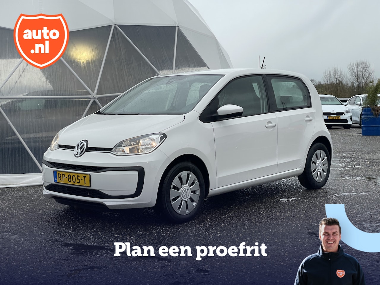 Volkswagen Up! - 1.0 BMT move up! | Airco | Bluetooth | Elektrische ramen voor | Start/stop systeem | - AutoWereld.nl