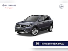 Volkswagen T-Cross - 1.0 TSI 95 5MT Life Edition | 'App-Connect' draadloze smartphone integratie | Achterlichte