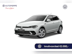 Volkswagen Polo - 1.0 TSI 95 7DSG R-Line Edition | 'App-Connect' draadloze smartphone integratie | Achterlic