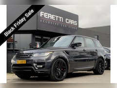 Land Rover Range Rover Sport - 3.0 TDV6 AUT8 HSE PANODAK BLACK-EDITION LEDER 22 INCH-LMV NAVI CAMERA LED PDC