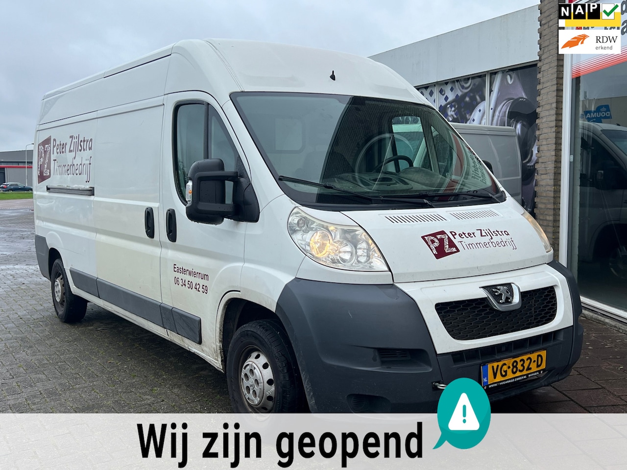 Peugeot Boxer - 335 2.2 HDI L3H2 - BTW - Airco - 6 BAK - 2012 - AutoWereld.nl