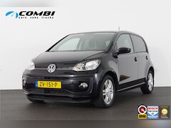 Volkswagen Up! - 1.0 BMT high up > 75pk/cruise control/stoelverwarming/sfeerverlichting/velgen