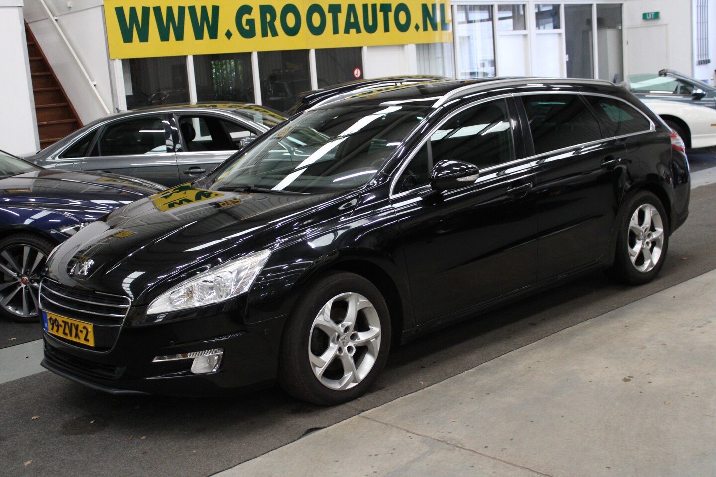 Peugeot 508 SW - 1.6 THP Blue Lease Executive Airco, Cruise Control, Navigatie, Trekhaak, PDC, Stuurbekrach - AutoWereld.nl