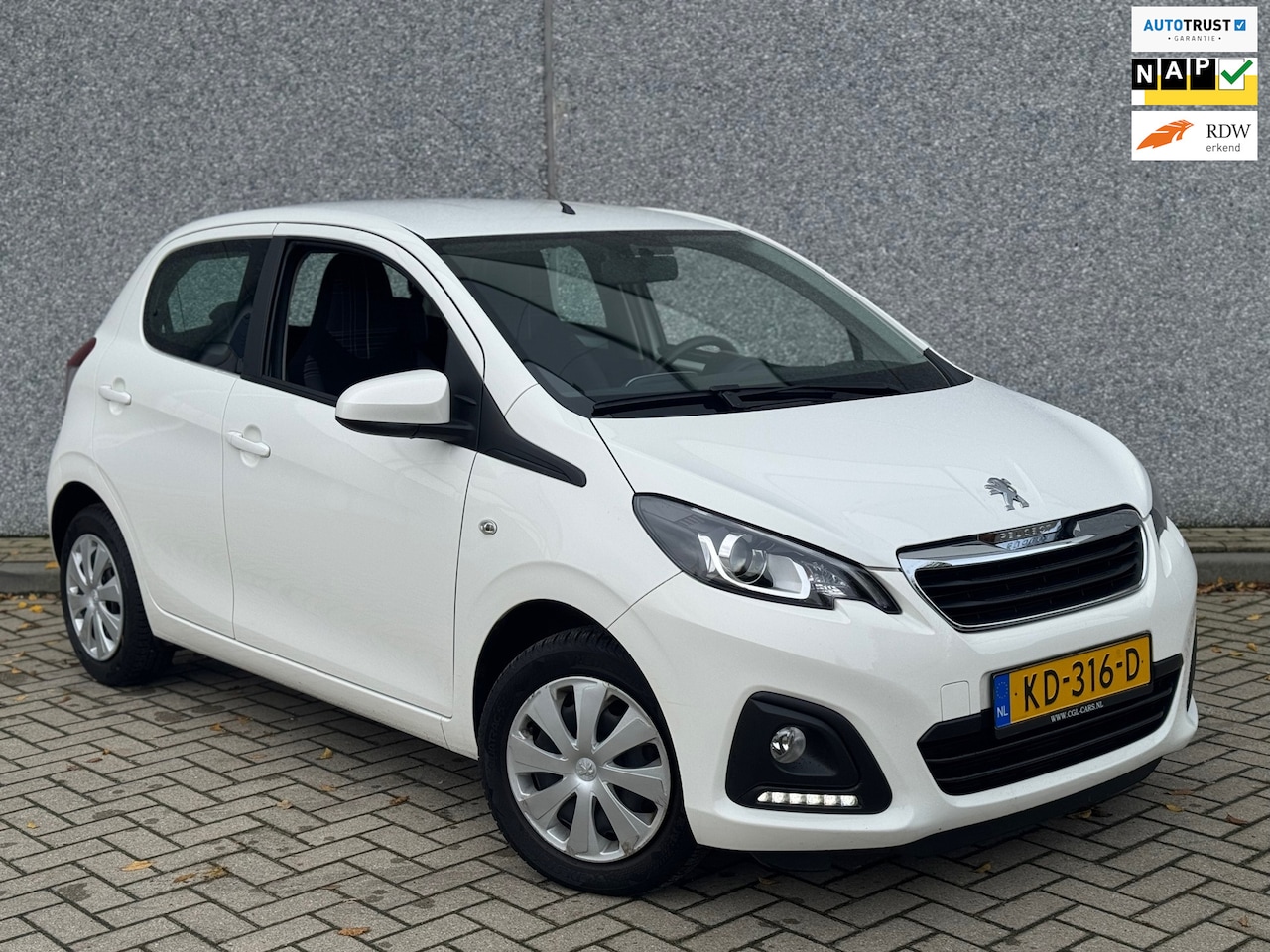 Peugeot 108 - 1.0 e-VTi Active-Airco-LAGEKM-BT-5drs-Nap-APK - AutoWereld.nl