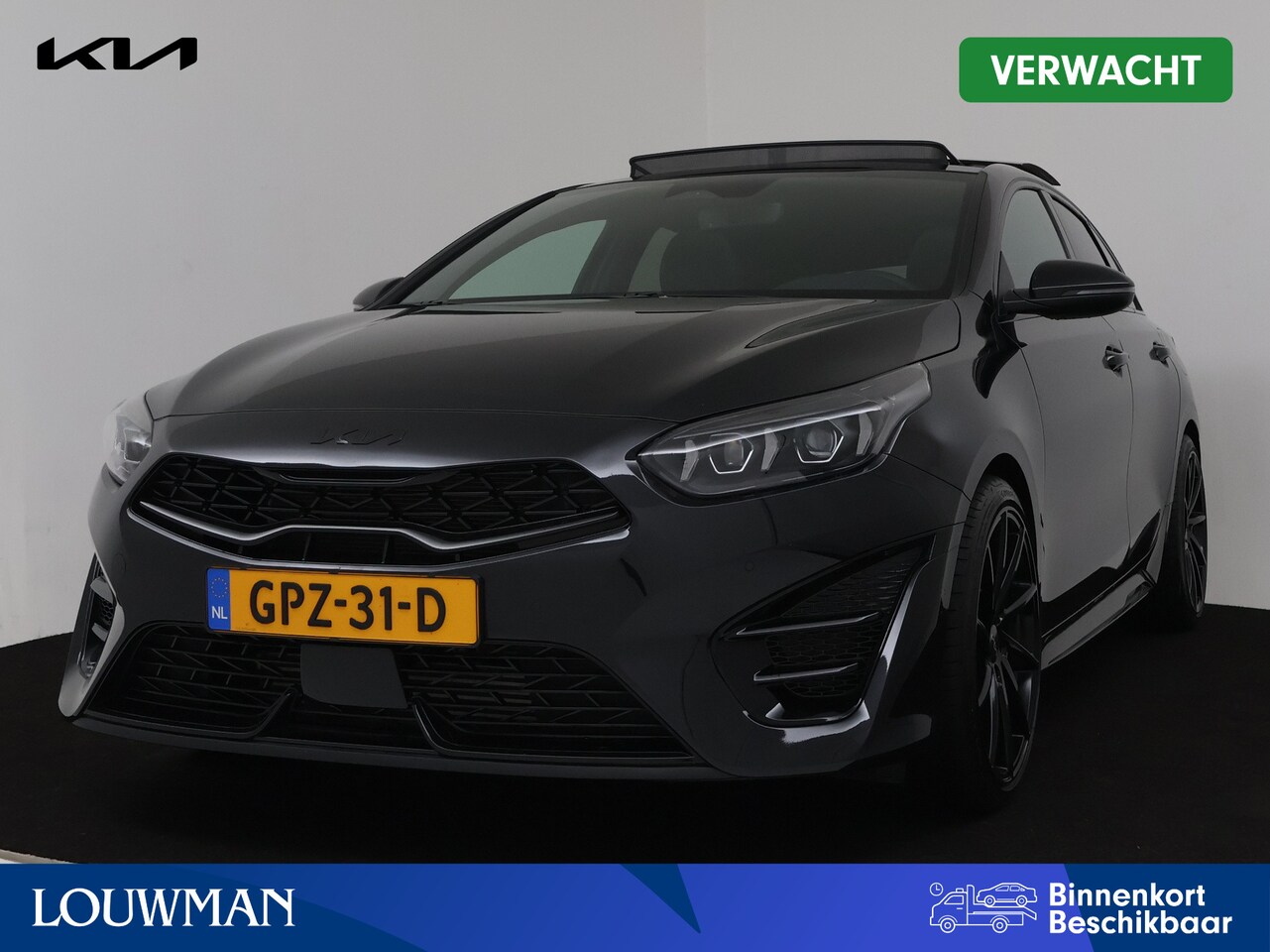 Kia Pro cee'd - 1.5 T-GDi GT-PlusLine | Black Edition | 19 Inch Lichtmetalen velgen | Panoramadak | Beschi - AutoWereld.nl