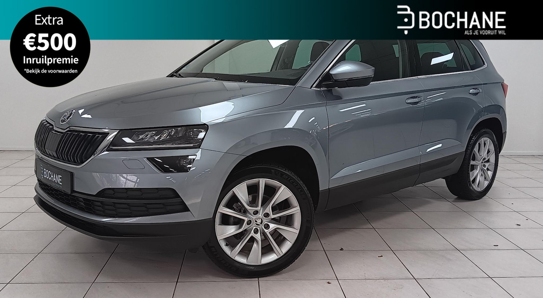 Skoda Karoq - 1.5 TSI DSG Style | Navigatie | Trekhaak | Stoelverwarming - AutoWereld.nl