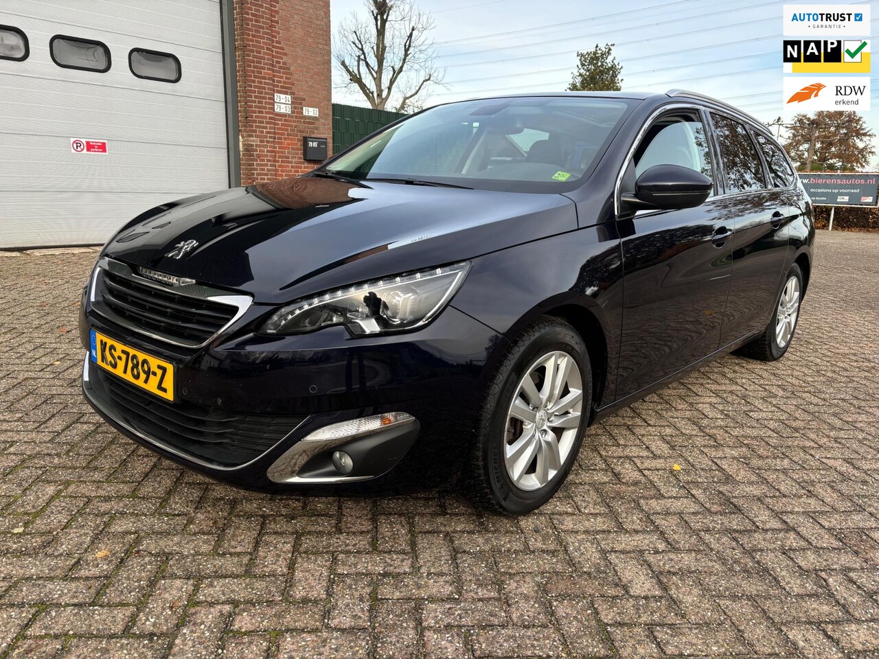 Peugeot 308 SW - 1.2 PureTech Premium Navi Panodak Cruise Zeer Mooi! - AutoWereld.nl