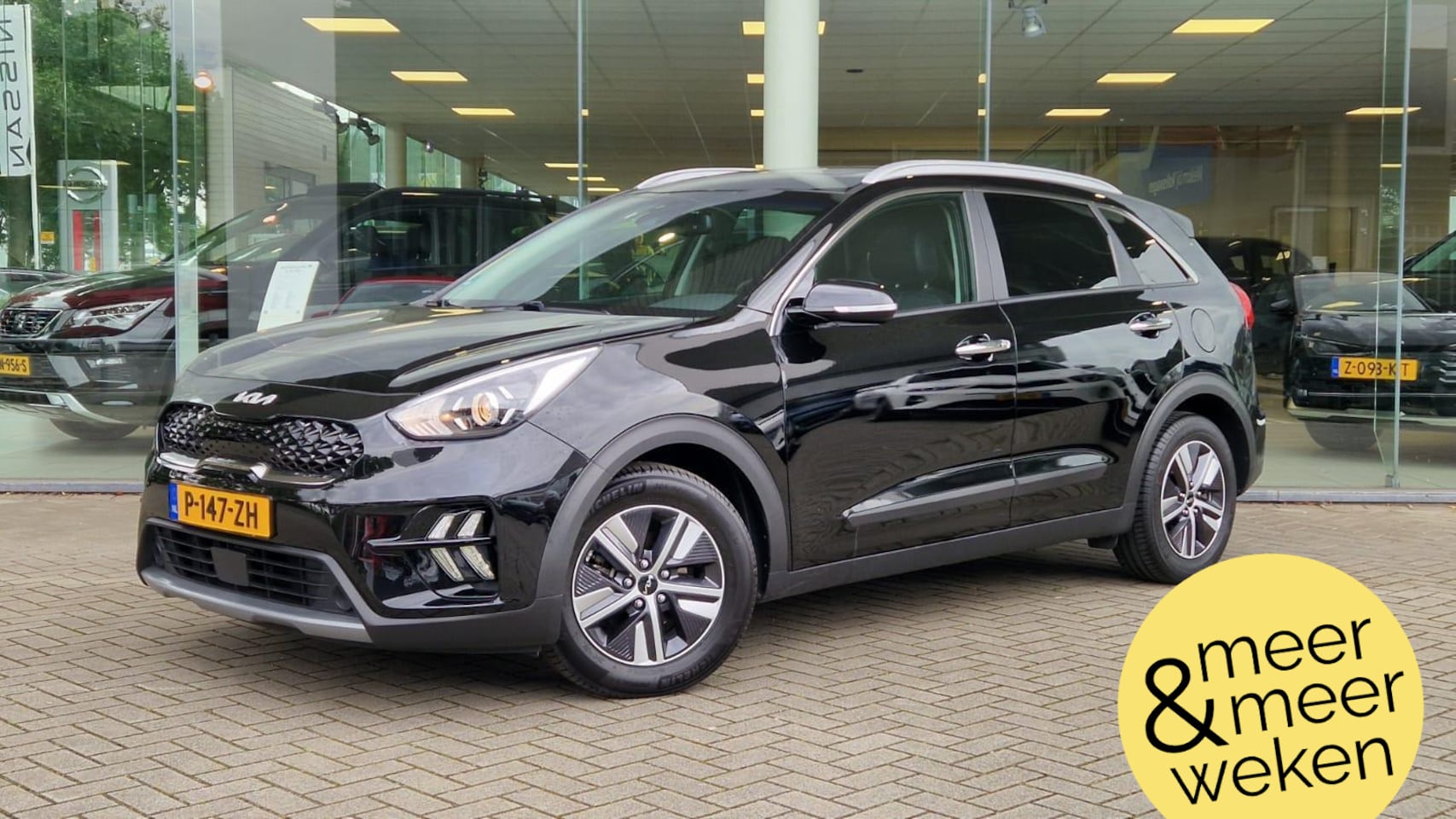 Kia Niro - 1.6 GDi Hybrid DynamicLine EDITION! | SCHUIF/KANTEL DAK| STOEL/STUURWIEL VERWARMING | NAV - AutoWereld.nl