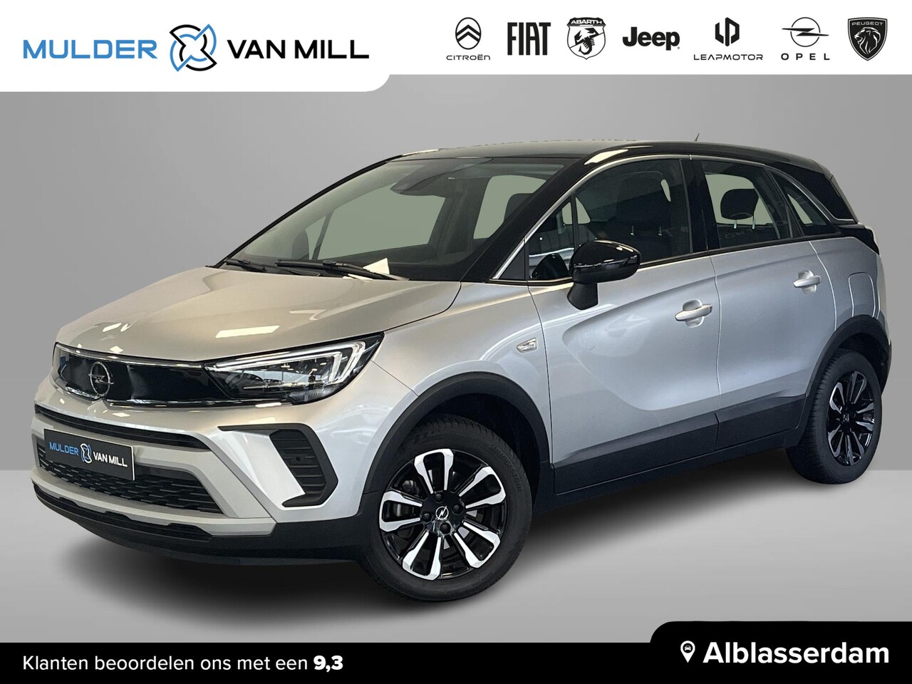 Opel Crossland - 1.2 Turbo 110pk Elegance |ALL-SEASON BANDEN|AGR-STOEL|180° CAMERA+SENSOREN|VOORRUIT VERWAR - AutoWereld.nl