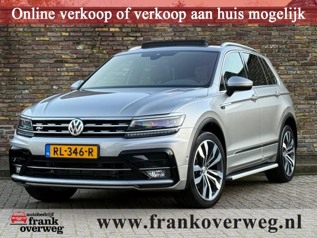 Volkswagen Tiguan - 2.0 TSI 4Motion 2x R-Line 220 PK Leer Panodak Trekhaak - AutoWereld.nl