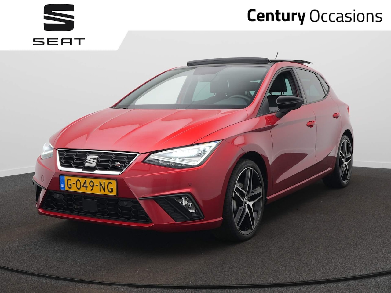 Seat Ibiza - 1.0 TSI FR Business Intense Panoramadak / Camera / Cruise Controle / Navi - AutoWereld.nl