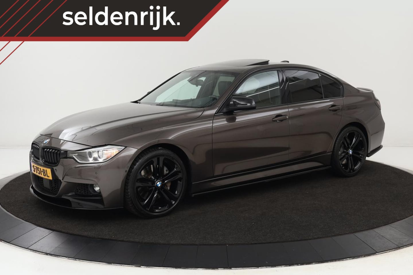 BMW 3-serie - 335i xDrive M-Sport | Schuifdak | Adaptive cruise | Individual Leder | 360 camera | Head-U - AutoWereld.nl