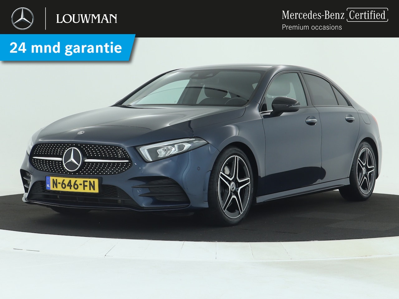 Mercedes-Benz A-klasse - 220 Premium | 5 spaaks lichtmetalen velgen AMG | MBUX wide screen | Naviagtie | Parking su - AutoWereld.nl