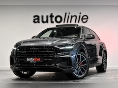 Audi Q8 - 55 TFSI e quattro Comp., 3x S-Line. RS zetels, Carbon, Softcl, Pano, ACC, 360, HUD, Keyles