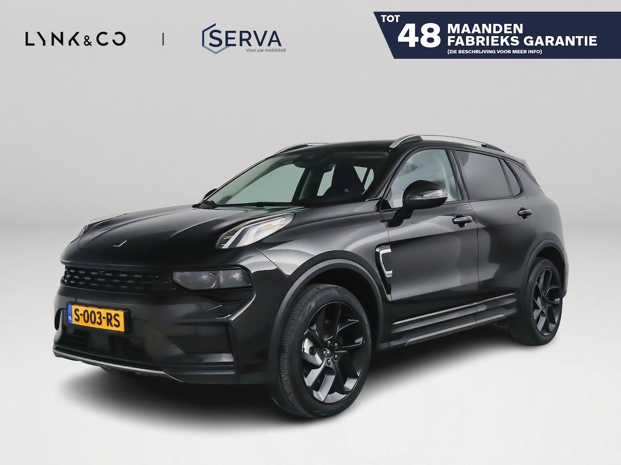 Lynk & Co 01 - PHEV Plug-in Hybrid | BLACK EDITION | Serva Selekt | 70km elektrisch rijden - AutoWereld.nl