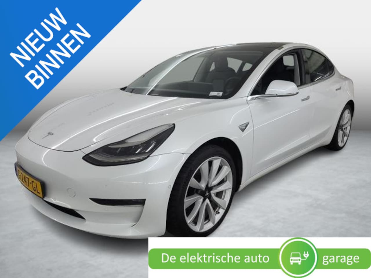 Tesla Model 3 - Long Range RWD Long Range AWD 75 kWh | trekhaak | 19 inch lichtm. velgen | full self drive Capability | - AutoWereld.nl