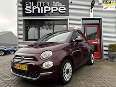 Fiat 500 - 0.9 TwinAir Turbo Lounge -VOLLEDER-OPEN PANODAK-NAVI-BLUETOOTH-DAB+-LICHTMETALEN VELGEN-OR