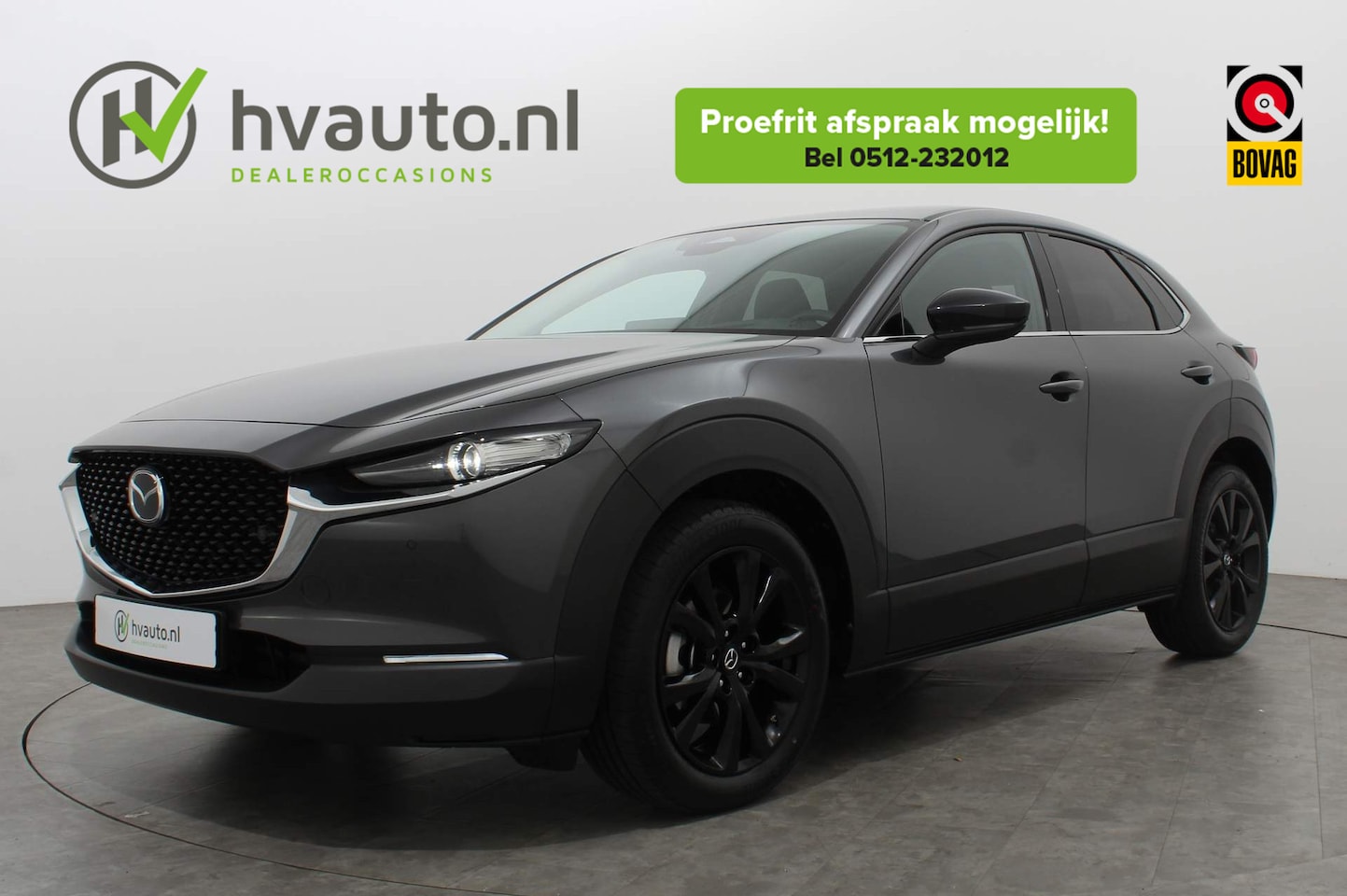 Mazda CX-30 - 2.0 e-SKYACTIV-G MILD HYBRID HOMURA AUT. | Navi | El. achterklep | Head-up - AutoWereld.nl