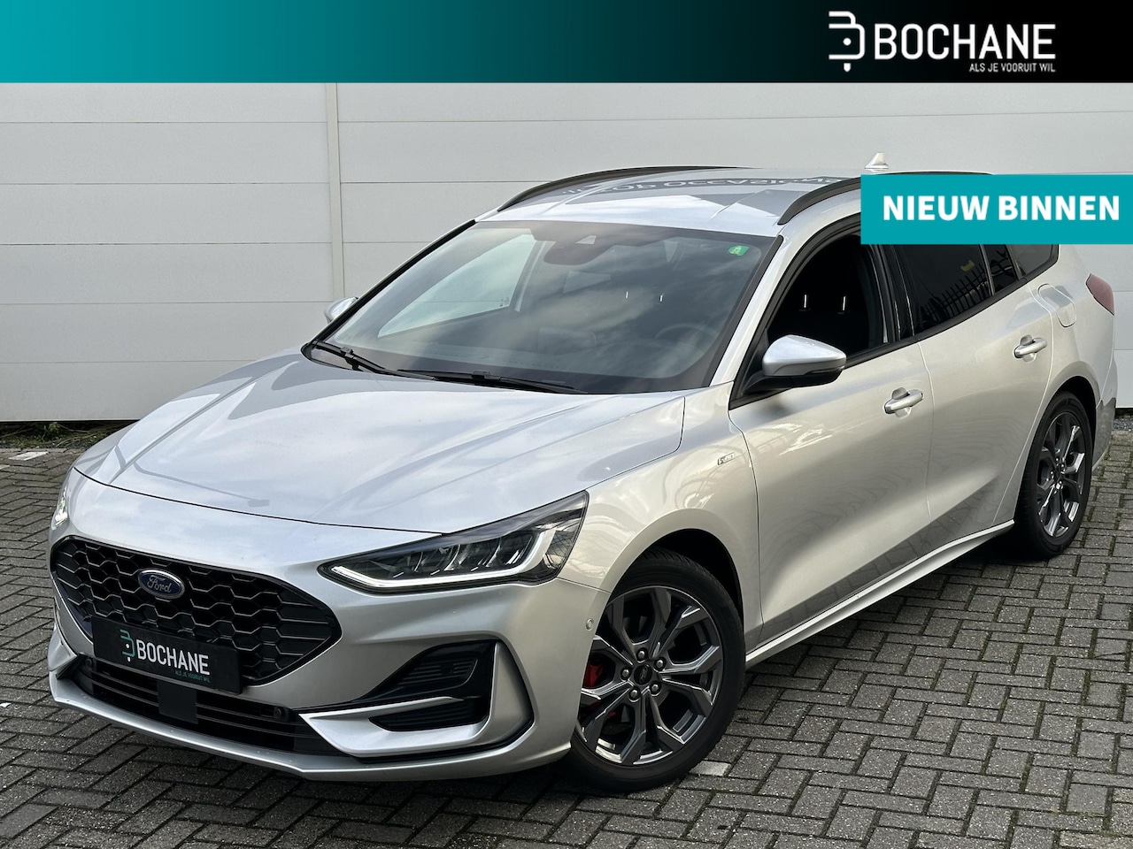 Ford Focus Wagon - 1.0 EcoBoost Hybrid ST Line | Cruise | Navi | Clima | P.Sensoren + Camera | LED | All-seas - AutoWereld.nl